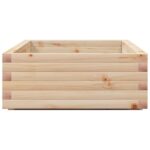 Jardinière 110x60x26,5 cm bois de pin massif – Image 4