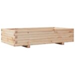 Jardinière 110x60x26,5 cm bois de pin massif – Image 5