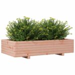 Jardinière 110x60x26,5 cm bois massif de douglas – Image 2