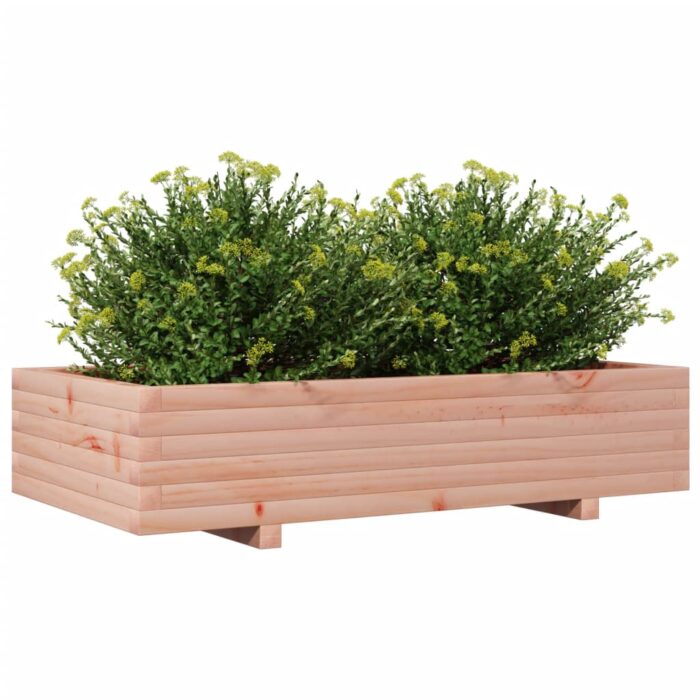 Jardinière 110x60x26,5 cm bois massif de douglas – Image 2