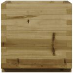 Jardinière 50x50x49,5 cm bois de pin imprégné – Image 4