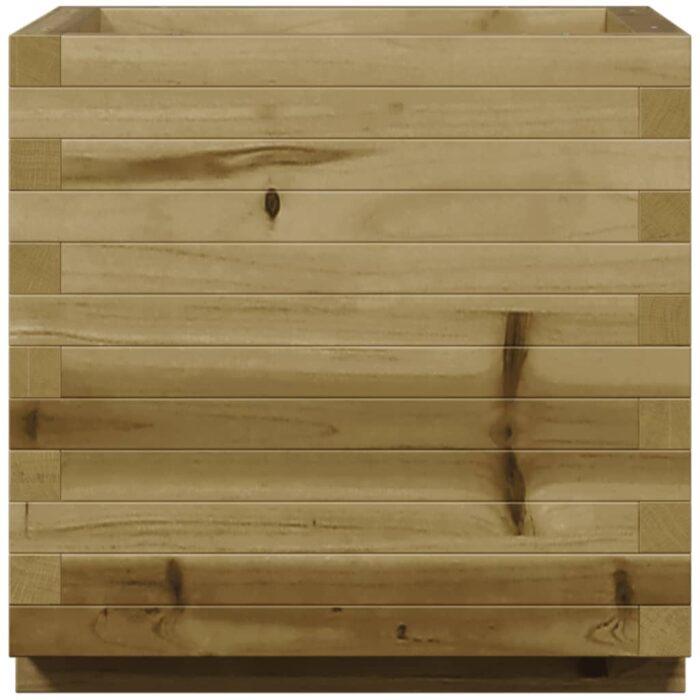 Jardinière 50x50x49,5 cm bois de pin imprégné – Image 4