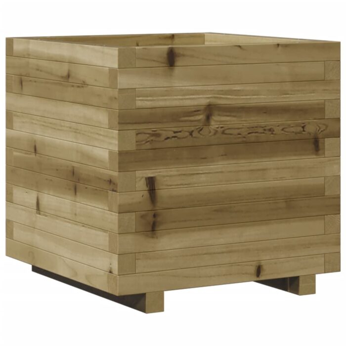 Jardinière 50x50x49,5 cm bois de pin imprégné – Image 5