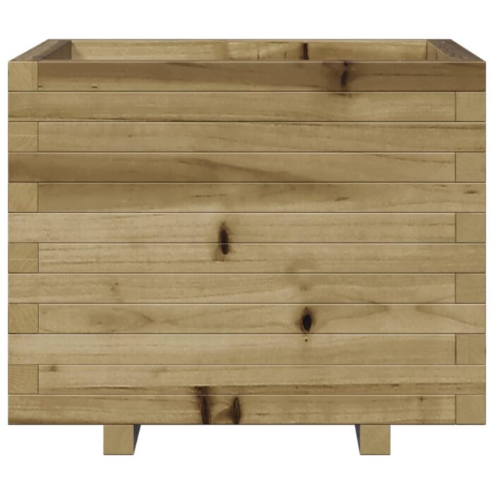 Jardinière 60x60x49,5 cm bois de pin imprégné – Image 3