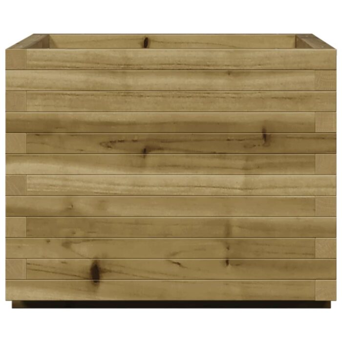 Jardinière 60x60x49,5 cm bois de pin imprégné – Image 4