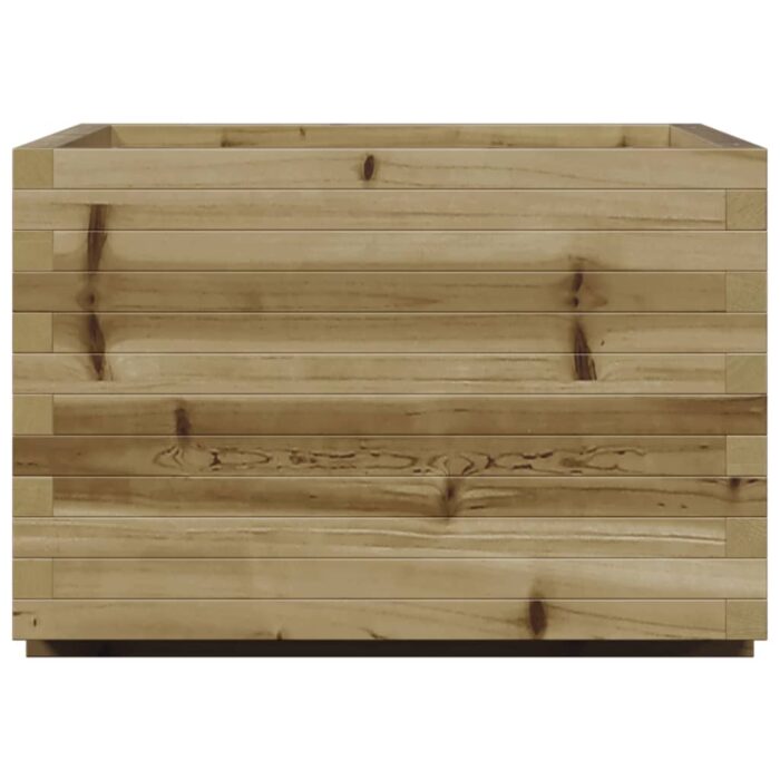 Jardinière 70x70x49,5 cm bois de pin imprégné – Image 4