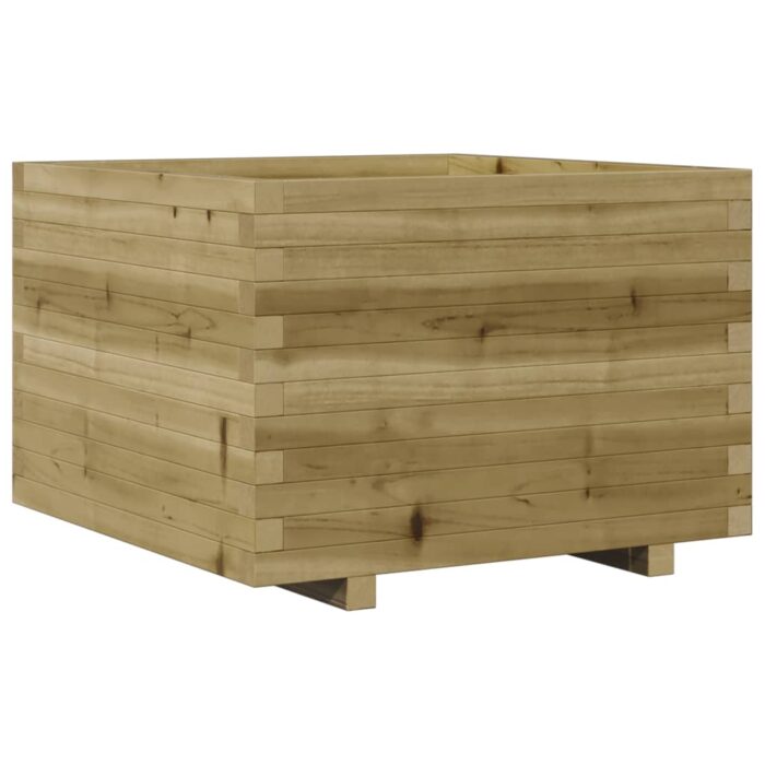 Jardinière 70x70x49,5 cm bois de pin imprégné – Image 5