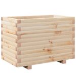 Jardinière 70x40x49,5 cm bois de pin massif – Image 5