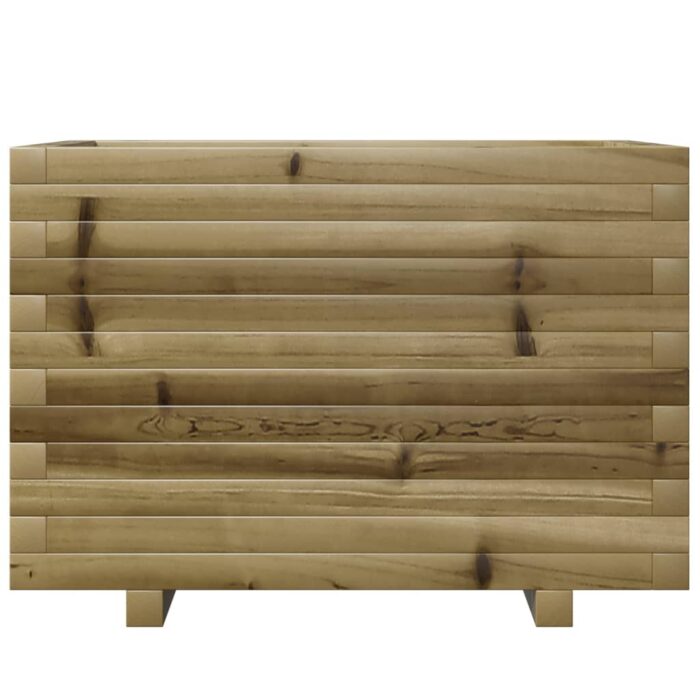 Jardinière 70x40x49,5 cm bois de pin imprégné – Image 3