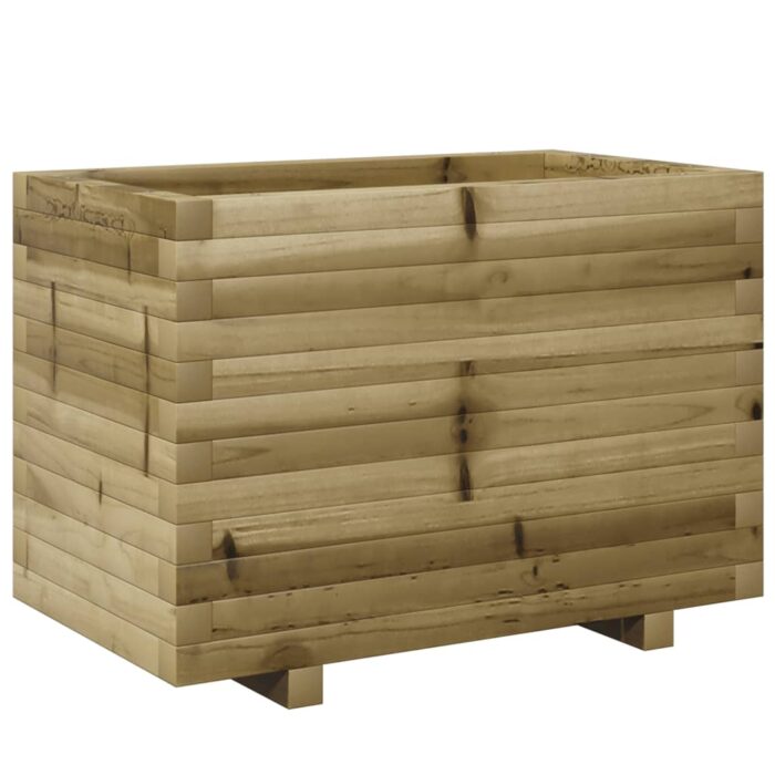 Jardinière 70x40x49,5 cm bois de pin imprégné – Image 5