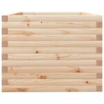 Jardinière 90x60x49,5 cm bois de pin massif – Image 4