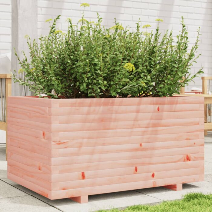 Jardinière 90x60x49,5 cm bois massif de douglas – Image 1