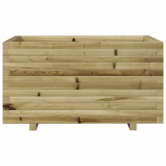 Jardinière 90x60x49,5 cm bois de pin imprégné – Image 3