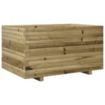 Jardinière 90x60x49,5 cm bois de pin imprégné – Image 5