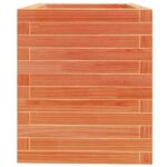 Jardinière cire marron 40x40x46 cm bois de pin massif – Image 4