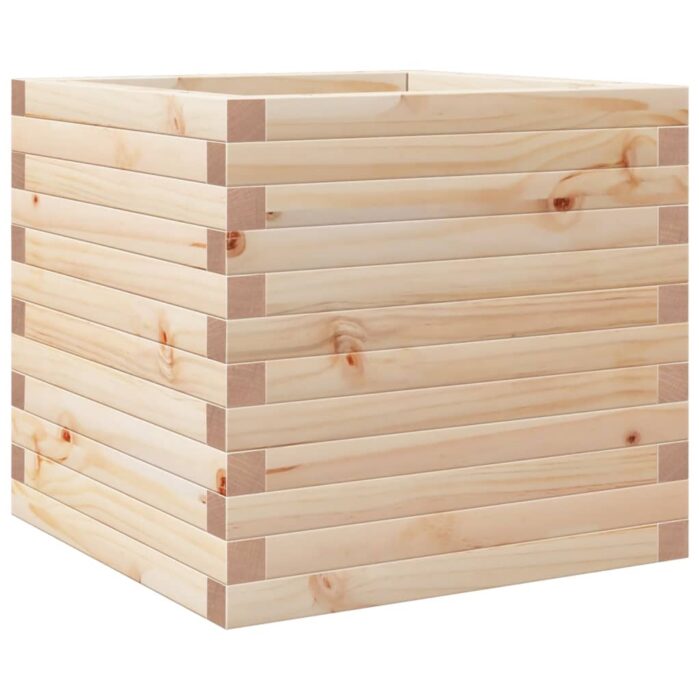 Jardinière 50x50x46 cm bois de pin massif – Image 5