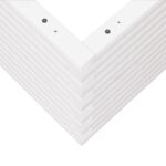 Jardinière blanc 50x50x46 cm bois de pin massif – Image 6