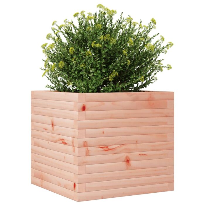 Jardinière 50x50x46 cm bois massif douglas – Image 2