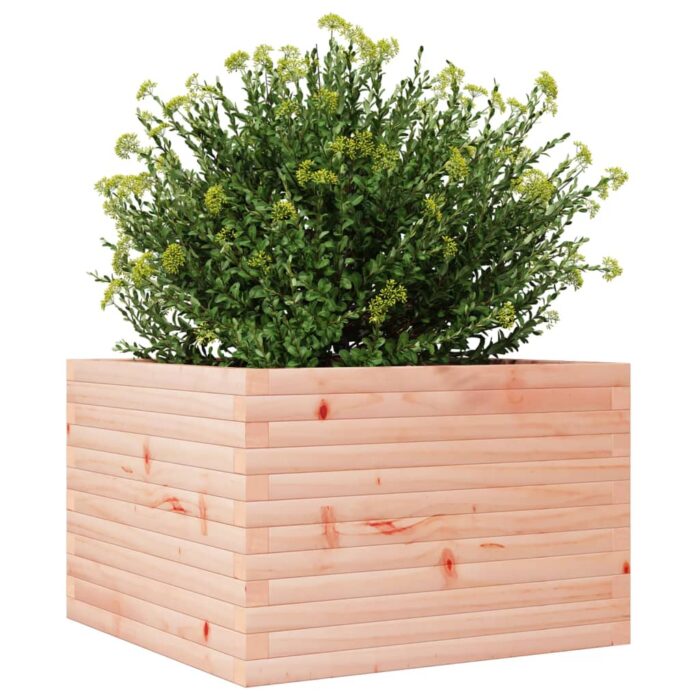 Jardinière 70x70x46 cm bois massif de douglas – Image 2