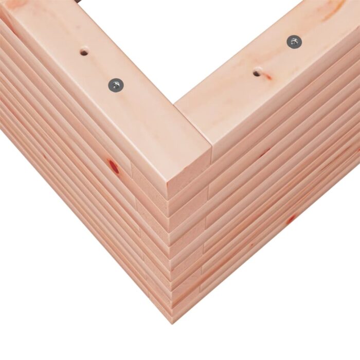 Jardinière 70x70x46 cm bois massif de douglas – Image 6