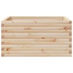 Jardinière 90x90x46 cm bois de pin massif – Image 3