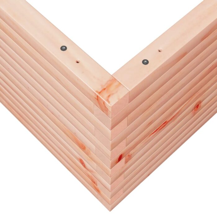Jardinière 100x100x46 cm bois massif de douglas – Image 6