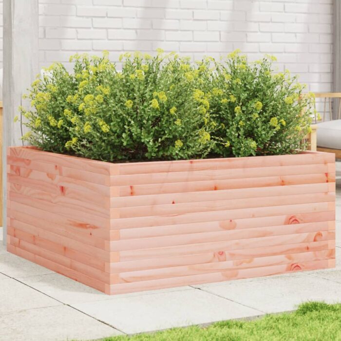 Jardinière 100x100x46 cm bois massif de douglas – Image 1