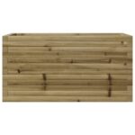 Jardinière 90x40x46 cm bois de pin imprégné – Image 3