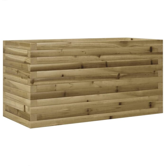 Jardinière 90x40x46 cm bois de pin imprégné – Image 5