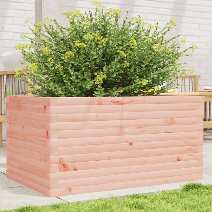 Jardinière 90x60x46 cm bois massif de douglas – Image 1