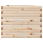 Jardinière 110x60x46 cm bois de pin massif – Image 4