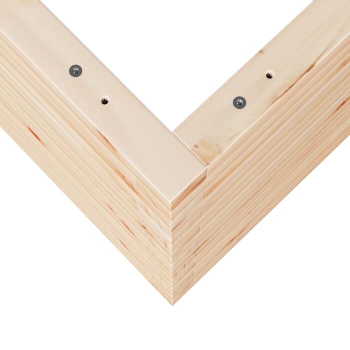 Jardinière 50x50x68,5 cm bois de pin massif – Image 6