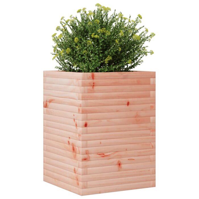 Jardinière 50x50x68,5 cm bois massif de douglas – Image 2