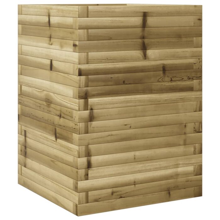 Jardinière 50x50x68,5 cm bois de pin imprégné – Image 5