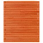 Jardinière cire marron 60x60x68,5 cm bois de pin massif – Image 3