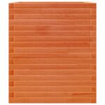 Jardinière cire marron 60x60x68,5 cm bois de pin massif – Image 4
