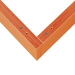 Jardinière cire marron 60x60x68,5 cm bois de pin massif – Image 6