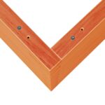 Jardinière cire marron 70x70x68,5 cm bois de pin massif – Image 6