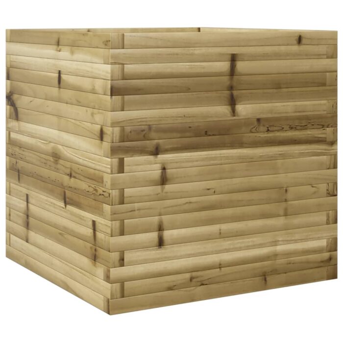 Jardinière 70x70x68,5 cm bois de pin imprégné – Image 5