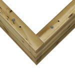 Jardinière 70x70x68,5 cm bois de pin imprégné – Image 6