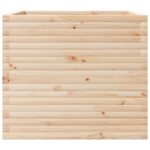Jardinière 80x80x68,5 cm bois de pin massif – Image 3