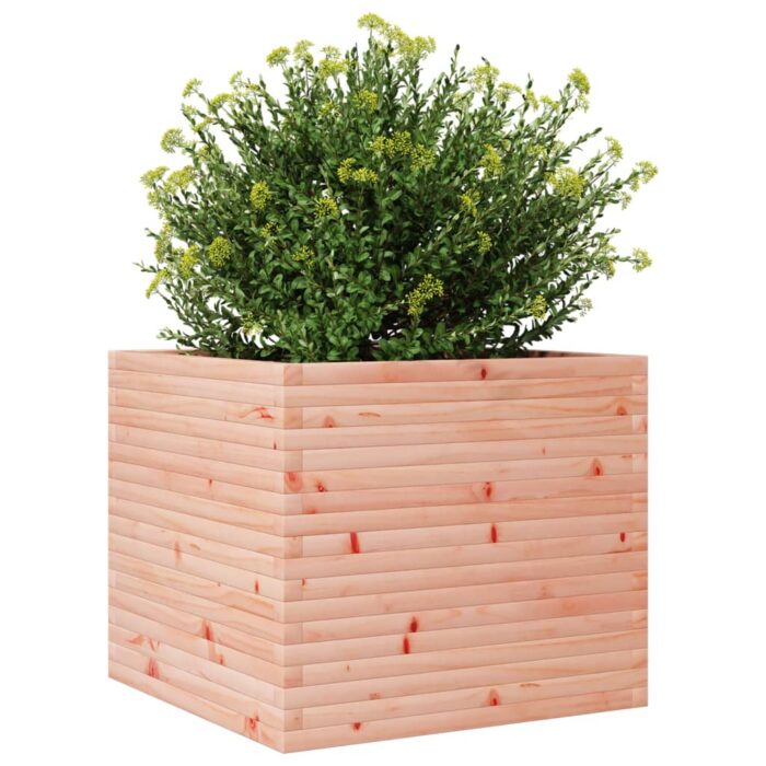 Jardinière 80x80x68,5 cm bois massif douglas – Image 2