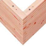 Jardinière 80x80x68,5 cm bois massif douglas – Image 6