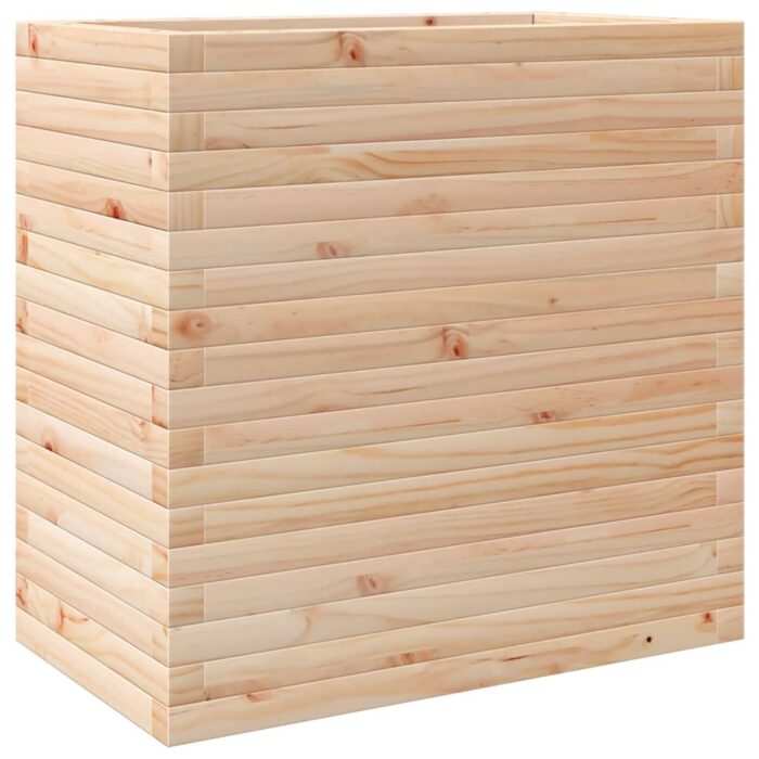 Jardinière 70x40x68,5 cm bois de pin massif – Image 5