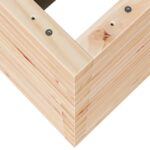 Jardinière 70x40x68,5 cm bois de pin massif – Image 6