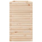 Jardinière 90x40x68,5 cm bois de pin massif – Image 4