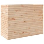 Jardinière 90x40x68,5 cm bois de pin massif – Image 5