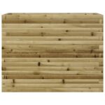 Jardinière 90x40x68,5 cm bois de pin imprégné – Image 3