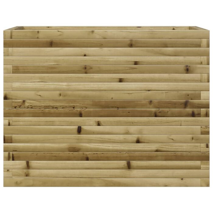 Jardinière 90x40x68,5 cm bois de pin imprégné – Image 3