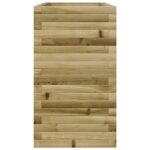 Jardinière 90x40x68,5 cm bois de pin imprégné – Image 4